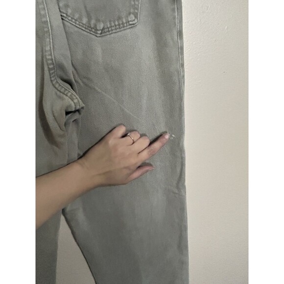 90s Wrangler Tan Very high Rise waisted jeans vintage Size 6 Western Tapered - Picture 6 of 12